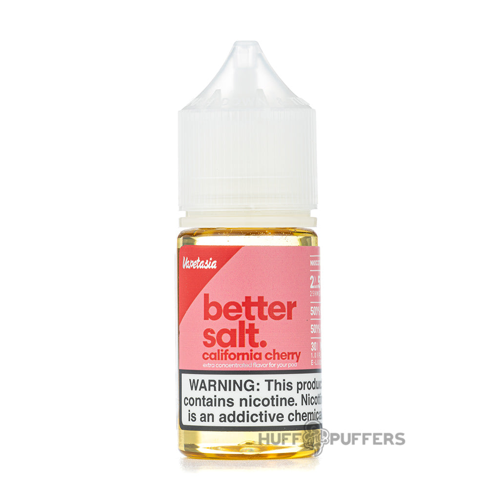 vapetasia better salt california cherry e-juice