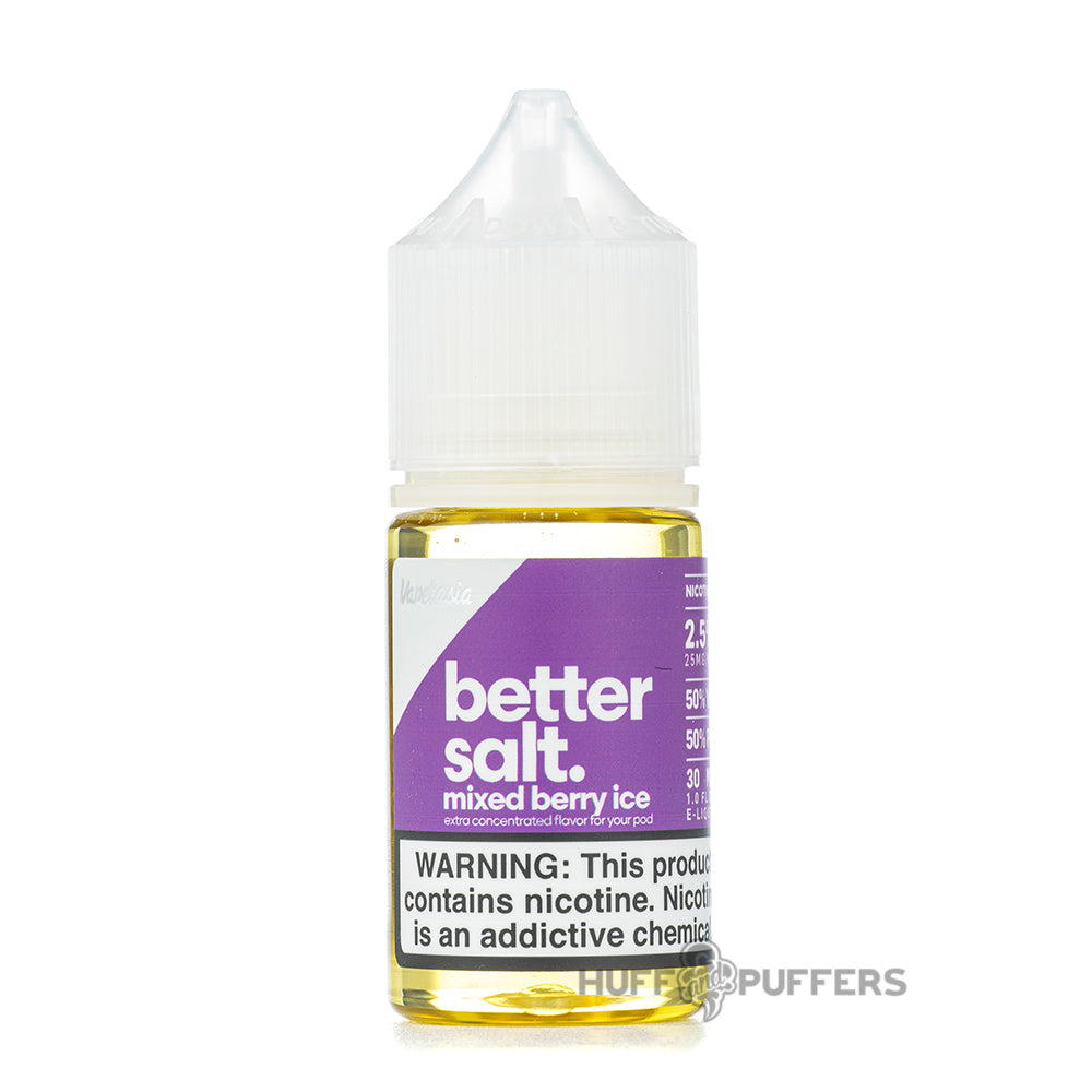 vapetasia better salt mixed berry ice e-juice