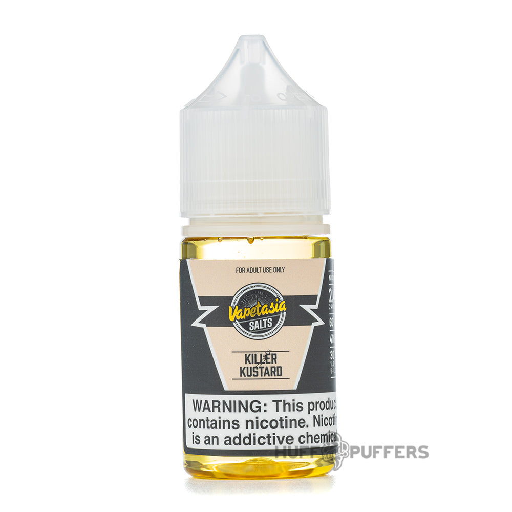 vapetasia salts killer kustard 30ml e-juice bottle