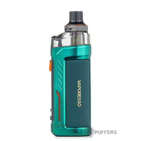 vaporesso armour g pod system green side view