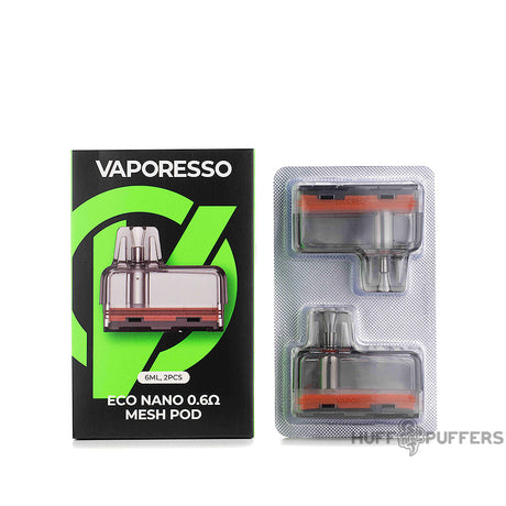 vaporesso eco nano 0.6 ohm mesh pods 2 pack