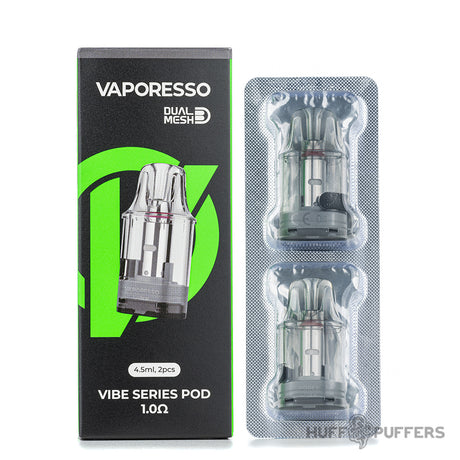 vaporesso vibe series pods 1.0 ohm with packaging