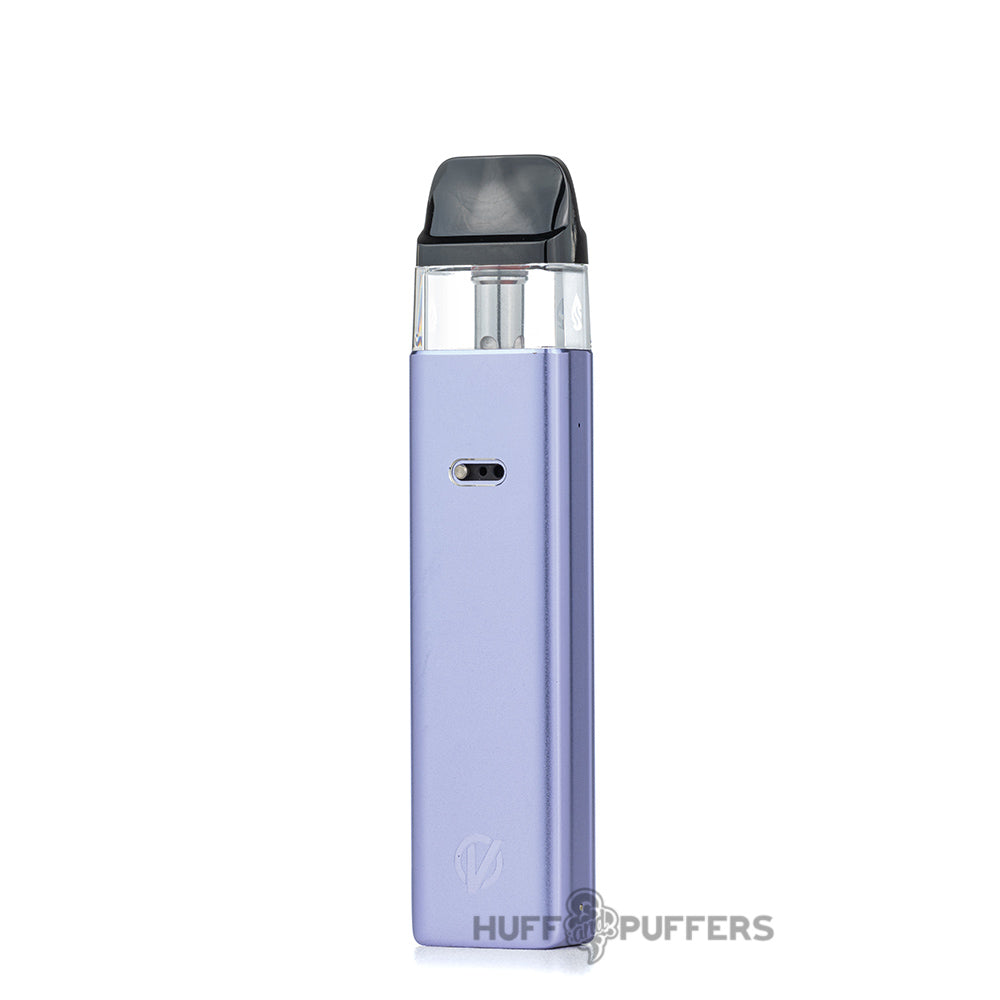 vaporesso xros 4 mini pod system ice purple back view