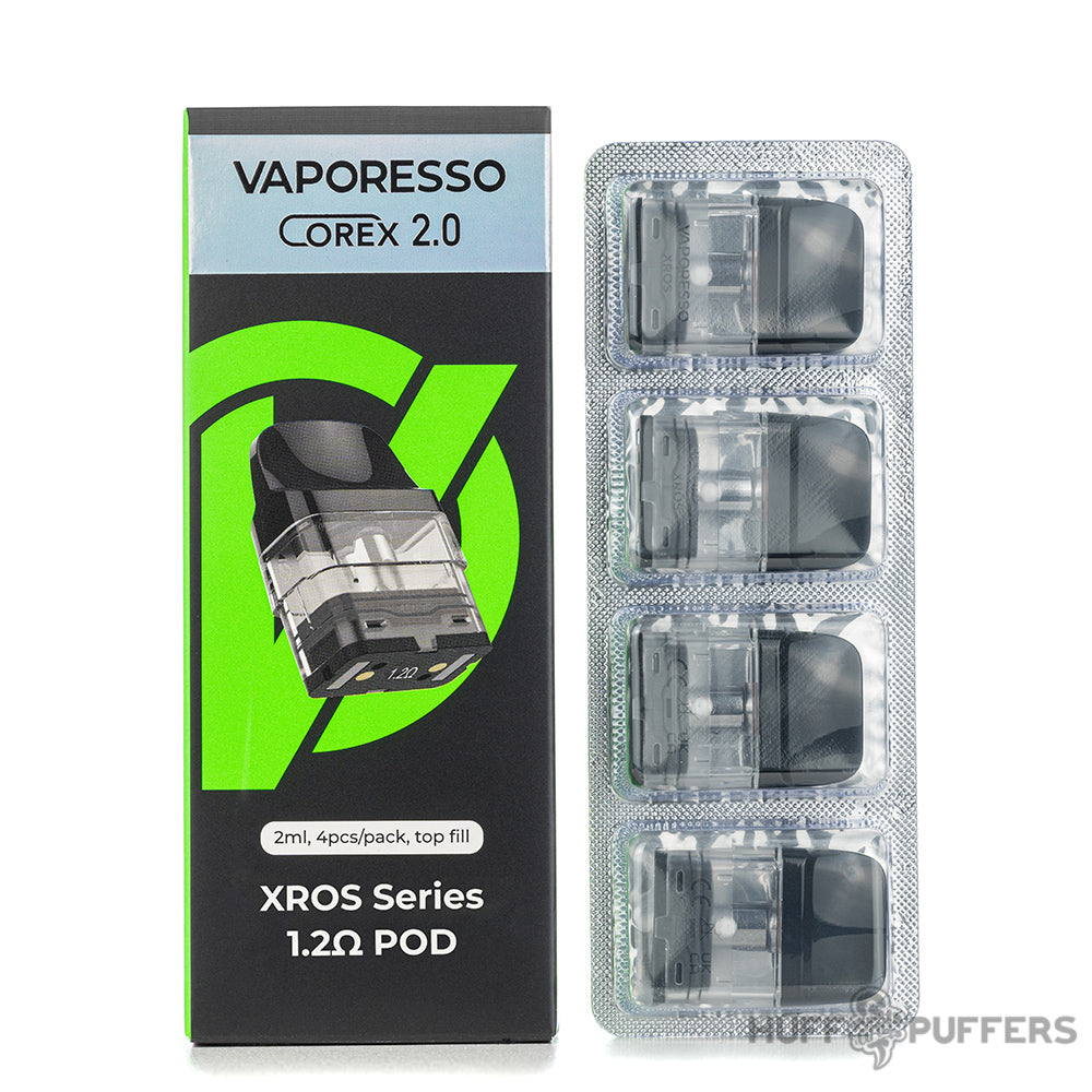 vaporesso xros corex 2.0 pods 1.2 ohm