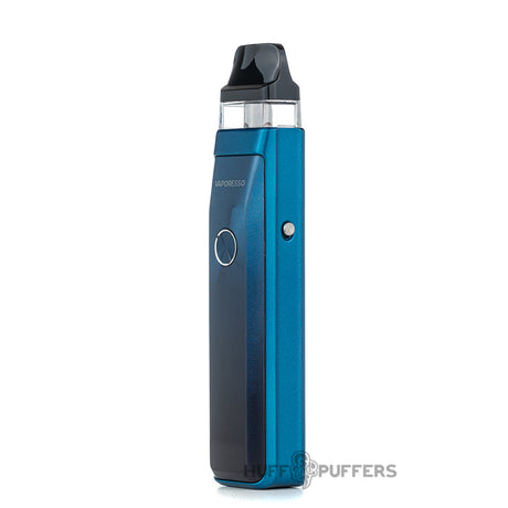 vaporesso xros pod system blue side view