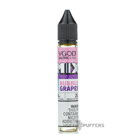 vgod saltnic mix iced bubble grapes e-juice 30ml