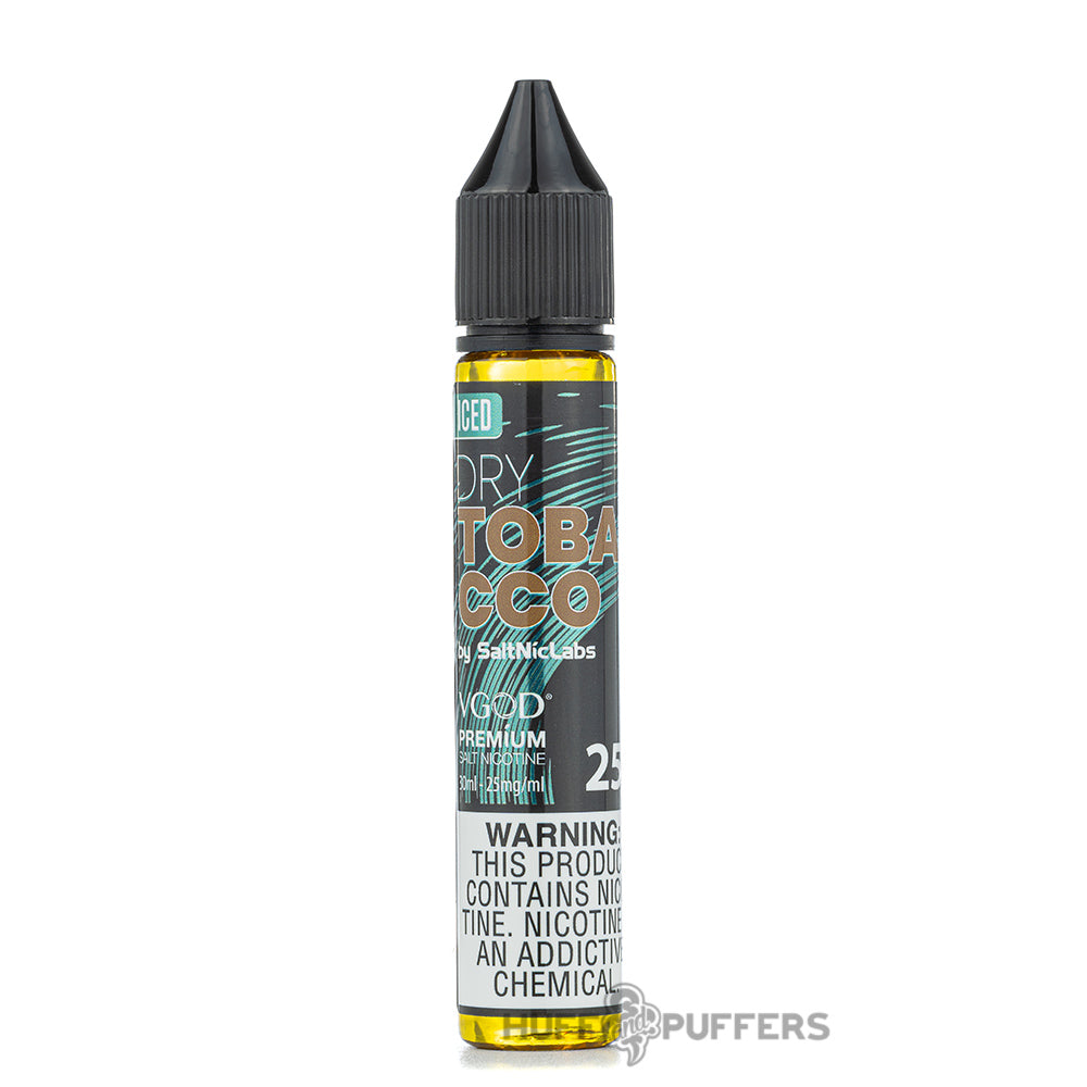 vgod saltnic iced dry tobacco 30ml e-juice