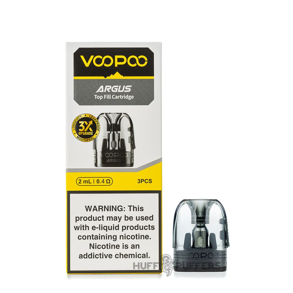 voopoo argus 0.4 ohm cartridge 2ml top fill