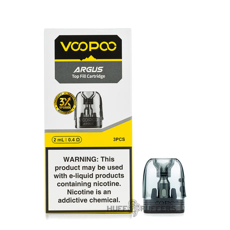 voopoo argus top fill cartridge 2ml 0.4 ohm