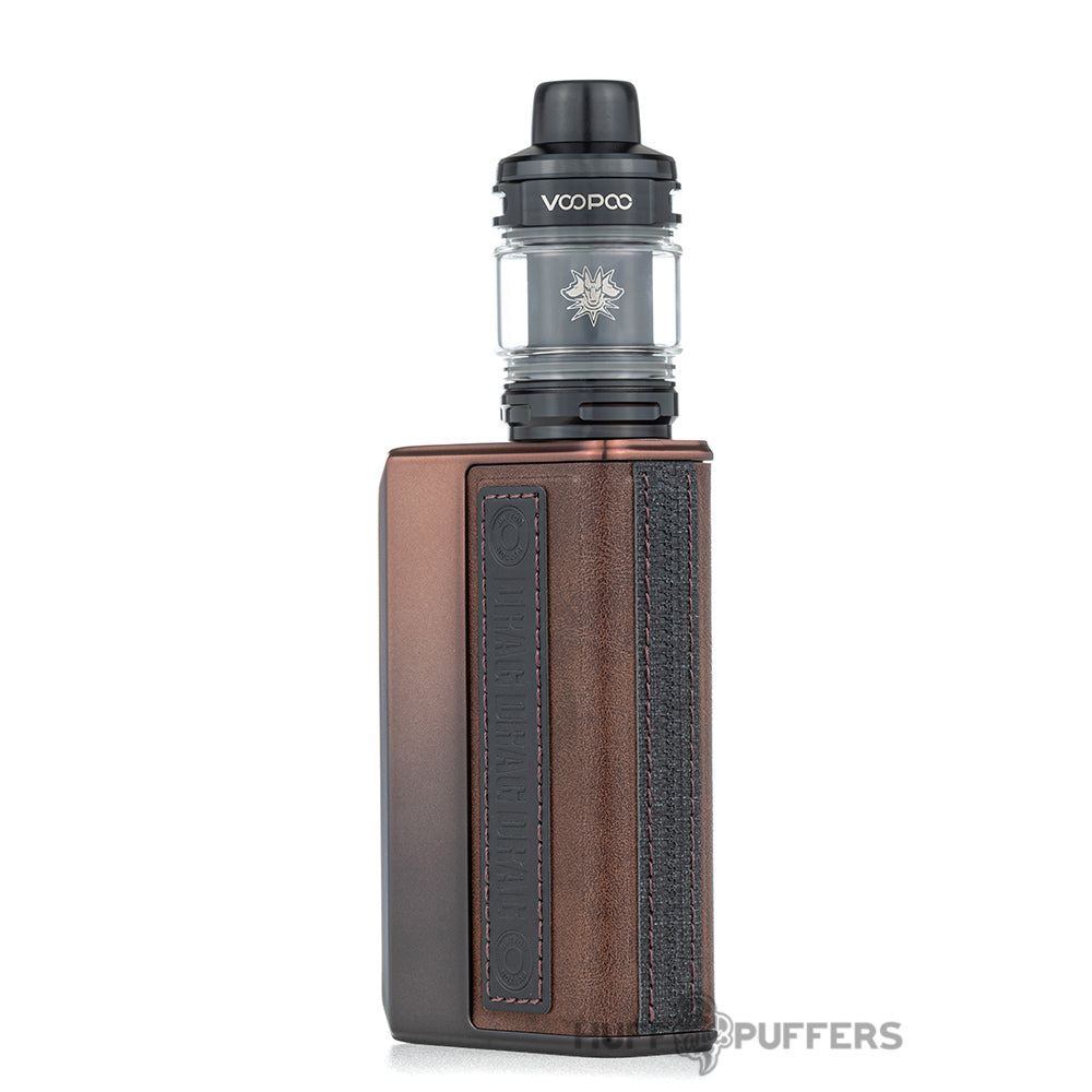 voopoo drag 5 kit gradient brown back view