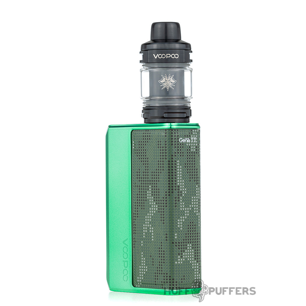 voopoo drag 5 kit green back view