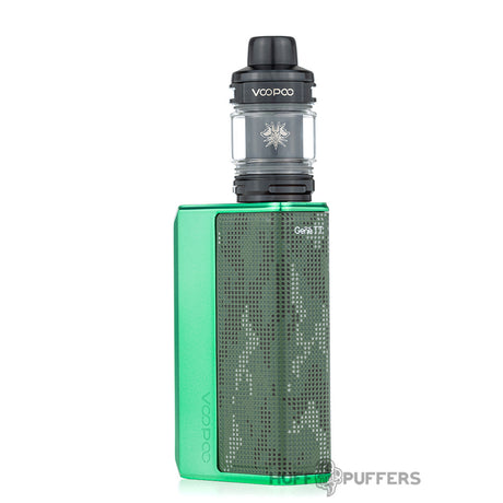 voopoo drag 5 kit green back view