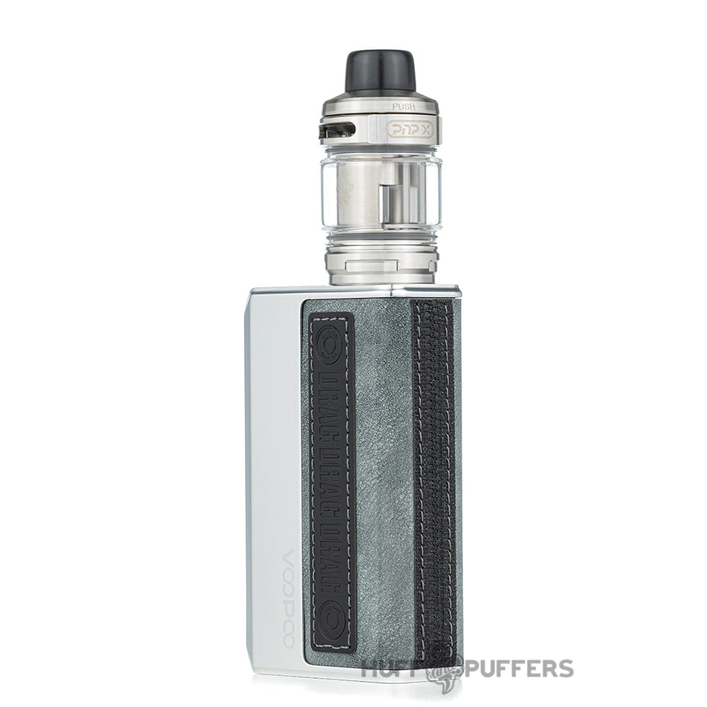 voopoo drag 5 kit silver back view