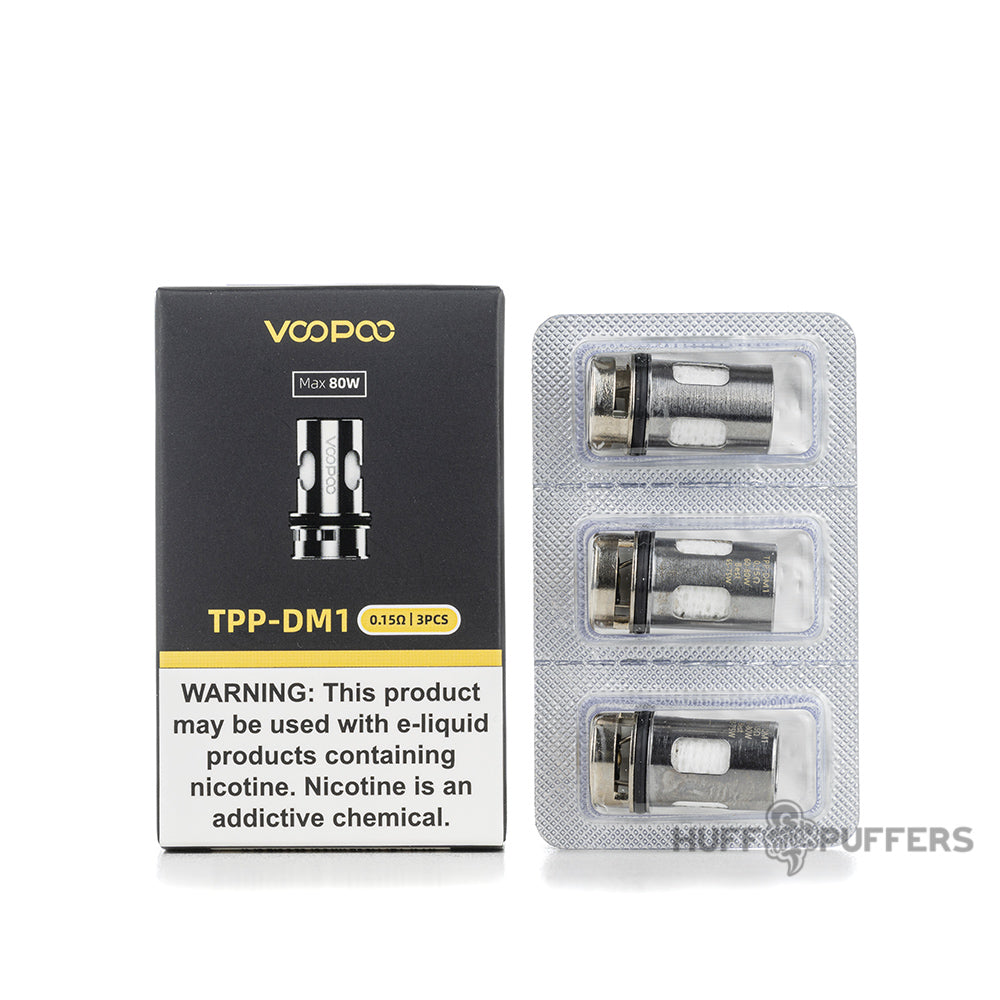 VooPoo TPP Coils  3 Pack for $8.99 – Huff & Puffers