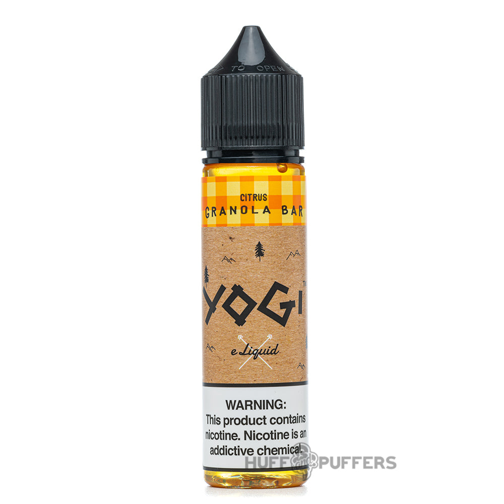 yogi citrus granola bar 60ml e-juice bottle