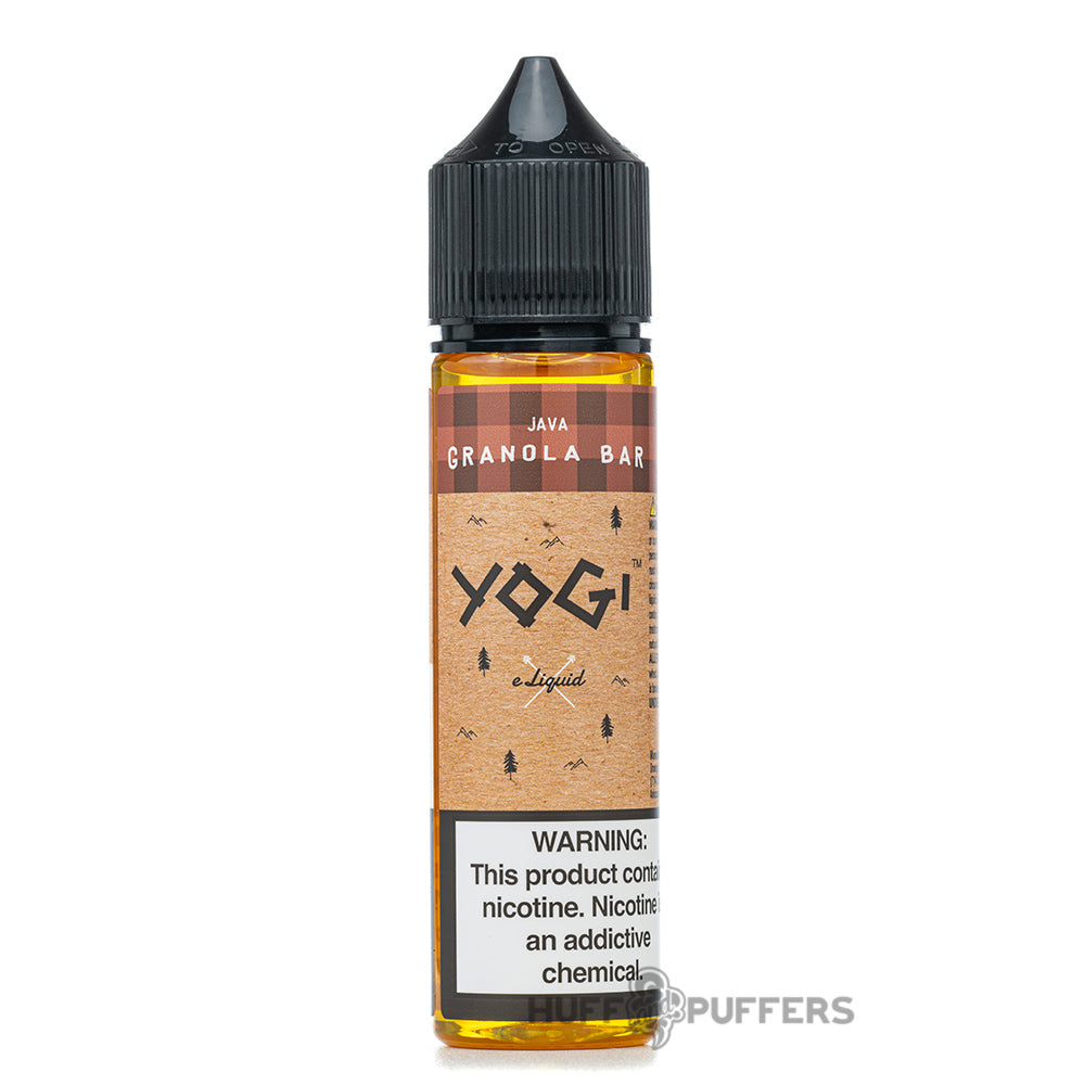 yogi java granola bar 60ml e-juice bottle