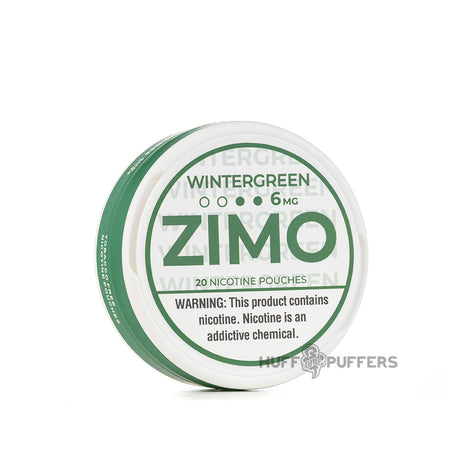 zimo nicotine pouches wintergreen 6mg