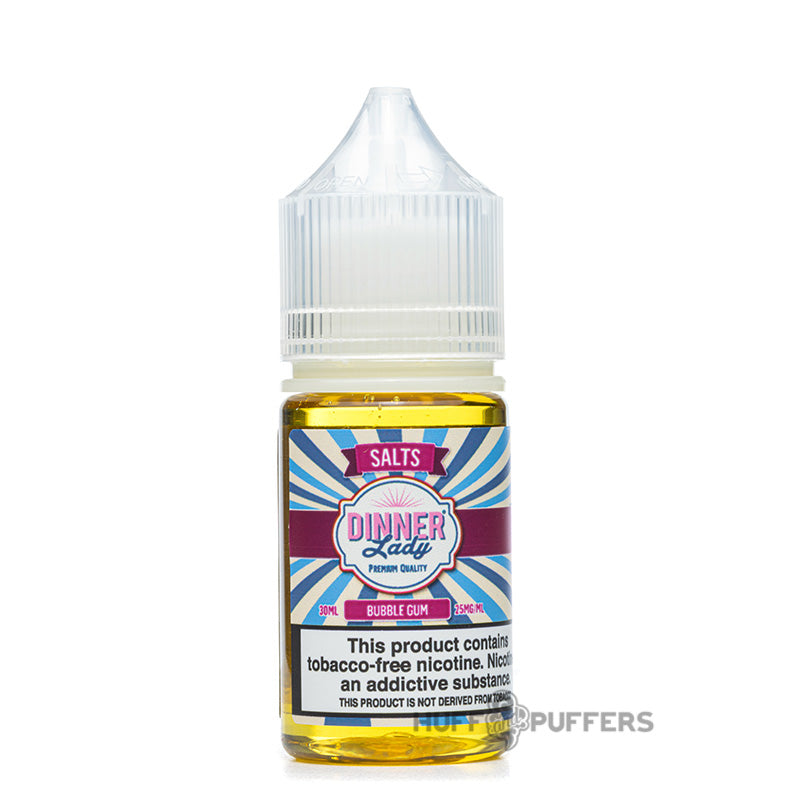 dinner lady salts bubble gum 30ml e-juice bottle