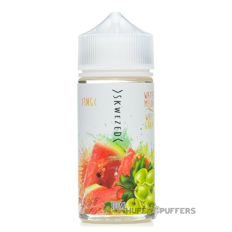 skwezed watermelon white grape 100ml e-juice bottle