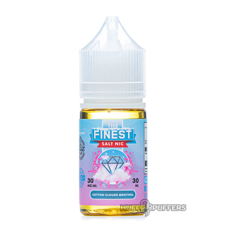 the finest salt nic cotton clouds 30ml e-juice bottle