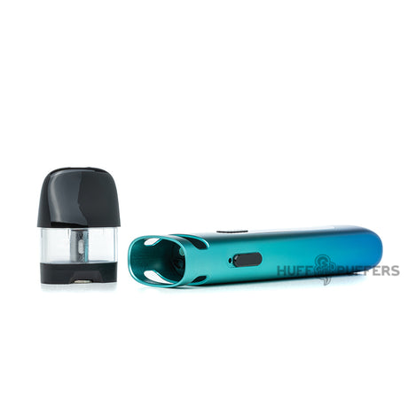 uwell caliburn x device and pod lake green