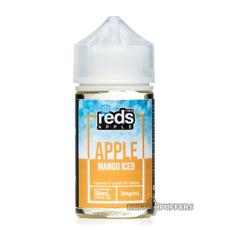Reds Iced Mango Apple E-Juice 60mL Daze – Huff  Puffers